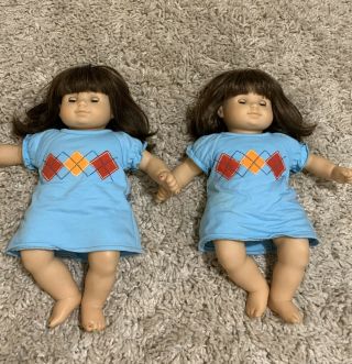 American Girl Doll - Bitty Baby Twins Brunette,  Brown Eyes,  Girls - Bitty Baby