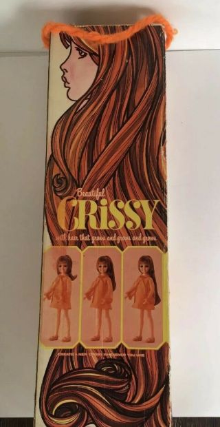 1969 Crissy Doll Hair That Grows W/ Box