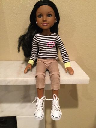 BFC Best Friends Club Ink Calista 100,  poses African American Doll 2
