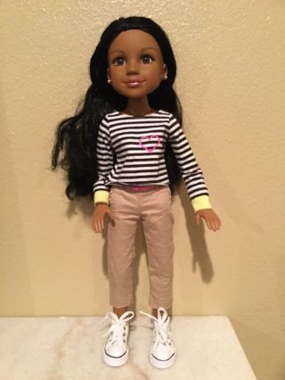 BFC Best Friends Club Ink Calista 100,  poses African American Doll 3