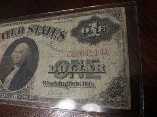 One Dollar ($1) Series of 1917 United States Note - Legal Tender 2