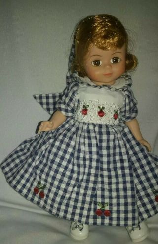 Madame Alexander Very Cherry 31311 No Box Maggie Face Tagged Dress Adorable