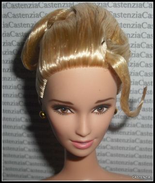 Nude Barbie Blonde Brown Eyes Alfred Hitchcock The Birds Lara Doll For Ooak