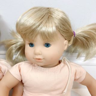 American Girl BITTY TWINS Set Of 2 Dolls GIRL & BOY Blonde Hair 2