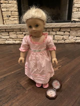 Caroline American Girl Doll Comes With Dress And Her Compass