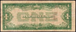 SCARCE Fine 1928 $1 RED SEAL US Note A01594238A 3