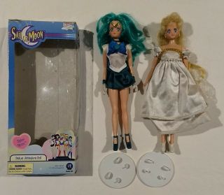Sailor Neptune & Princess Serena Deluxe Adventure Dolls 11.  5 " Sailor Moon Irwin