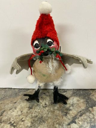 Annalee 6” Cozy Christmas Chick - A - Dee Made In Usa W/ Tag