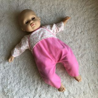Zapf Creations Chou Chou Baby Doll Sleepy Blue Eyes Soft Body 18 Inches