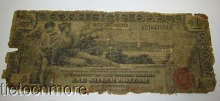 Us 1896 $1 One Dollar Silver Certificate Educational Note Large Size 21841838