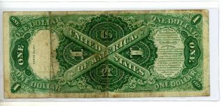 1917 $1 One Dollar Large Note 