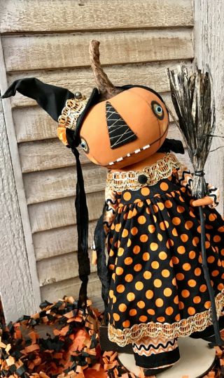 Primitive Halloween Witch