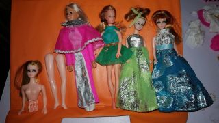 Dawn And Her Friends Doll Case And Topper Dolls And Cloths 1971