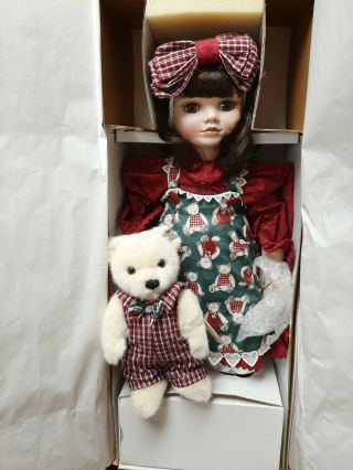 Marie Osmond Toddler " I Love You Beary Much " 22 " Doll & Annette Funicello Bear