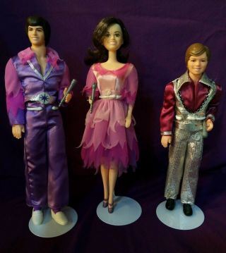 Mattel Donny Marie & Jimmy Osmond Doll Set Of 3 From The 1970s