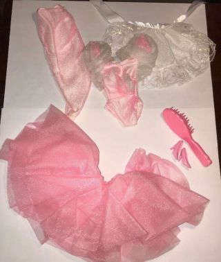 1989 Sweet Roses Barbie Outfit Newly Removed From Box