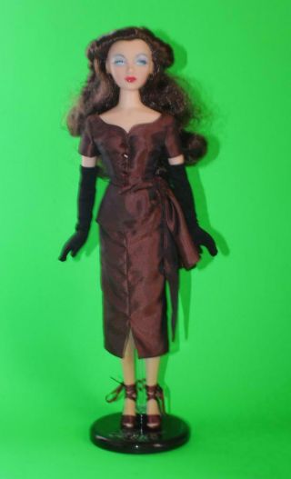 1995 Ashton Drake Mel Odom Gene " Irridescent Outfit " Dressed 15 " Brunette Doll