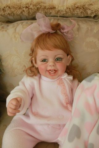 Fayzah Spanos Doll - Tickle Me To Sleep Htf - Smiling Cutie