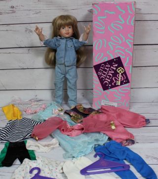 Magic Attic Club Doll Alison With Clothes,  Accessories,  And Box