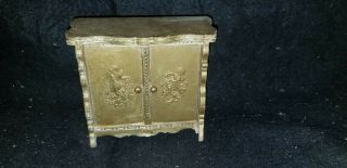 Antique Gottschalk For French Market Gold Buffet Dollhouse Miniature