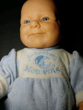 Berenguer La Newborn Moments 17 " Anatomically Correct Boy Doll Baby
