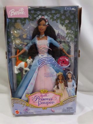 Erika Barbie Doll Princess And The Pauper African American