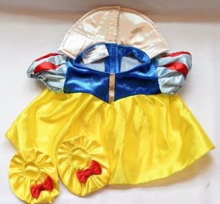 Build A Bear Clothes Disney Princess Snow White Dress & Slippers