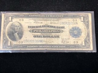 May 18 1914 George Washington $1 National Currency Philadelphia