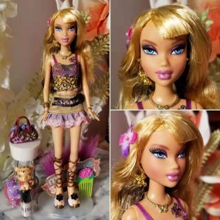 Barbie My Scene Kennedy Doll Junglicious Salon Safari Htf Hair Switch Myscene