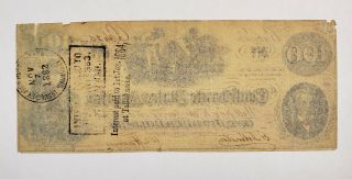1862 $100 Confederate States of America 