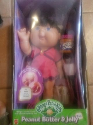 Cabbage Patch Kids Peanut Butter And Jelly Doll By Mattel