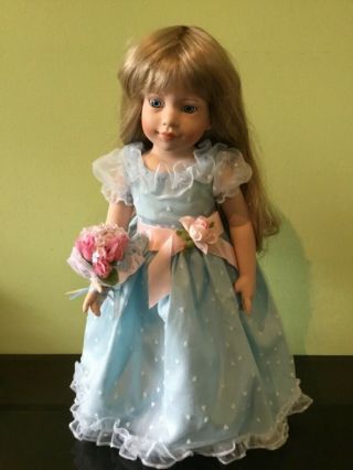 Magic Attic Doll " Allison " Wonderful,  Blonde,  Blue Eyes,  Orig.  Clothes