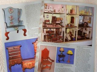 10p History Article,  Pics Antique TynieToy Dollhouse Furniture & Dolls l 2