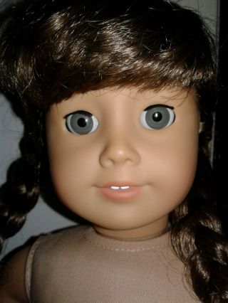 Pleasant Company American Girl Molly Mcintire Doll Brown Hair Gray Eyes 18 "