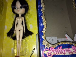 Pullip Sailor Mars Moon Groove Nude Doll W Box,  Stand,  Shoes &instructions