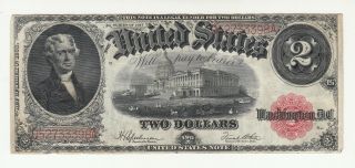 Usa 2 Dollars 1917 Circ.  P188 @