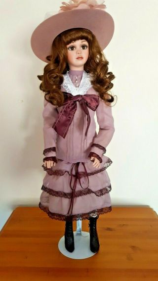 Jan Mclean Designer Doll Claudia Rose 24 " / 61cm 1598/10,  000