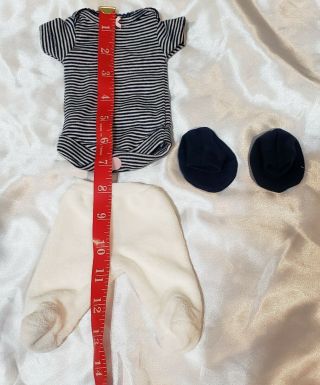 Micro Preemie Clothes Mini Reborn Doll Silicone Baby Doll Ooak Clothes