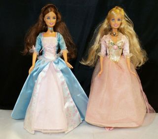 Barbie The Princess And The Pauper Singing Dolls Erika And Anneliese