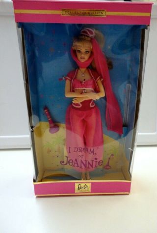 Barbie As " I Dream Of Jeannie " Nib Mattel 29913 2000 Barbie Collectibles B5098