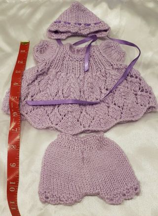 Micro Preemie Baby Doll Ooak Doll Clothes Set