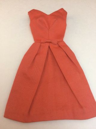 Vintage Barbie 1962 Pak Coral Belle Dress