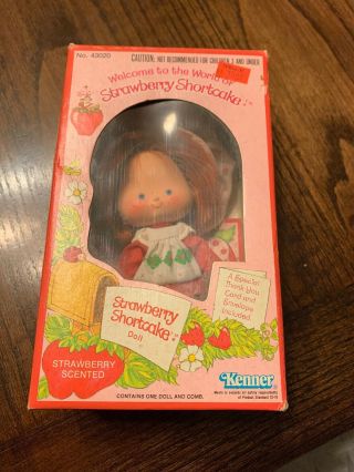 Lm Vintage 1980 Kenner 43020 World Of Strawberry Shortcake 5 " Scented Doll