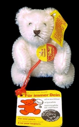Vintage Steiff Teddy Bear 0203/11.  Fur Immer Dein Austria