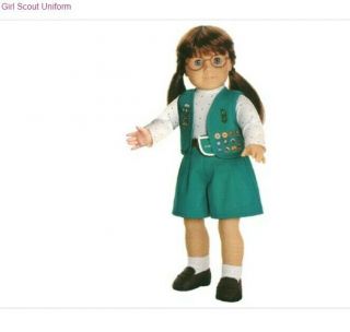 American Girl Of Today Pleasant Co 1996 Girl Scout Uniform Outfit Retired - Vgc