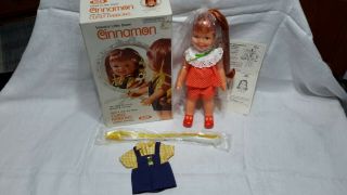 1974 Ideal Cinnamon Doll With Curly Ribbons,  Velvet 