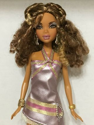 Barbie My Scene Madison Westley Doll Belly Button Ring Stud Bling Accessory