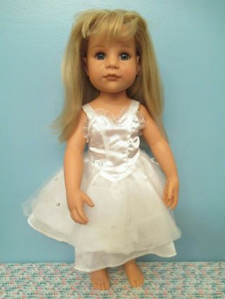 Wonderful 18 " All Vinyl Jointed Doll By Gotz,  F.  A.  O.  Special Edition