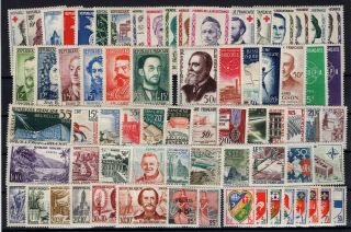 P127797/ France Stamps – Lot 1958 - 1959 Mnh