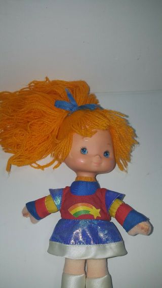 Vintage 1983 Rainbow Brite Plush Doll Hallmark Mattel 11 